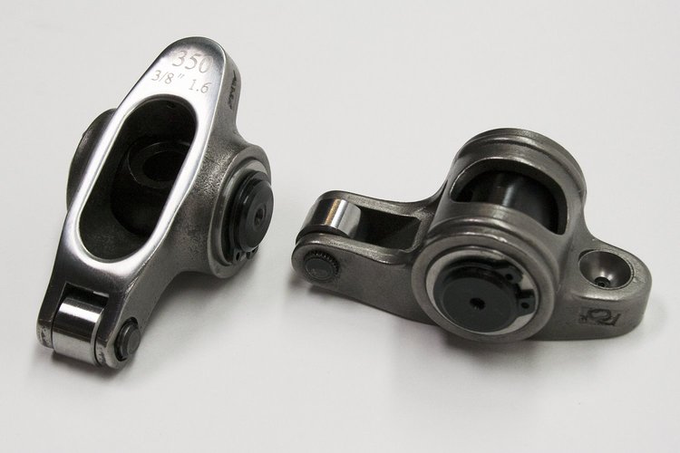 0235004 Pro Series Stud Mount Stainless Steel Rocker Arms 1955-86 Chevy 262-400