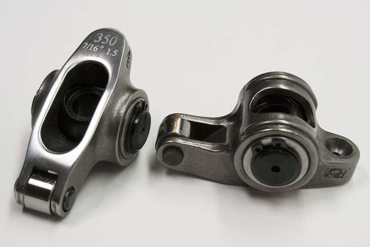 0235009 Pro Series Stud Mount Stainless Steel Rocker Arms 1955-86 Chevy 262-400
