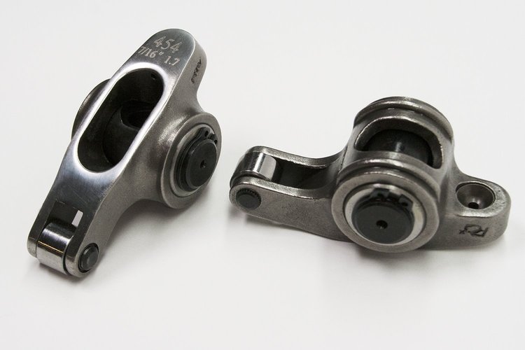 0245402 Pro Series Stud Mount Stainless Steel Rocker Arms 1958-2000 Chevy 396-454, 348-409W