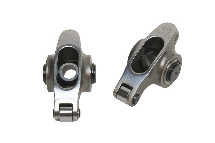 0245502 Pro Series Stud Mount Stainless Steel Rocker Arms 1958-81 Pontiac 287-455 & 4.3L V8