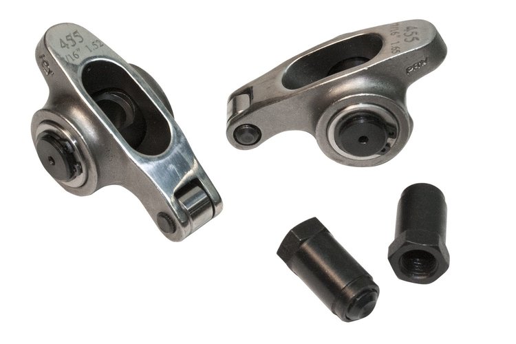 0245505 Pro Series Stud Mount Stainless Steel Rocker Arms 1958-81 Pontiac 287-455 & 4.3L V8