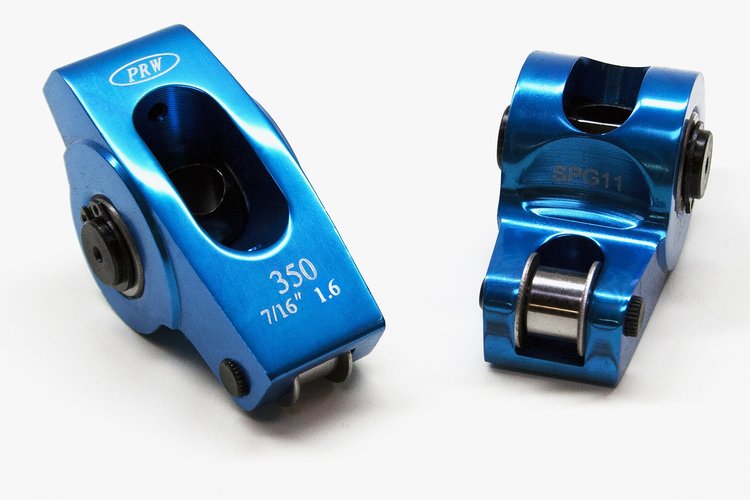 Self-Aligning Pro Series Stud Mount Billet Aluminum Rocker Arms 1955-86 Chevy 262-400