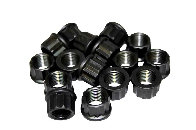 FLANGE NUT 3/8 -24 7/16
