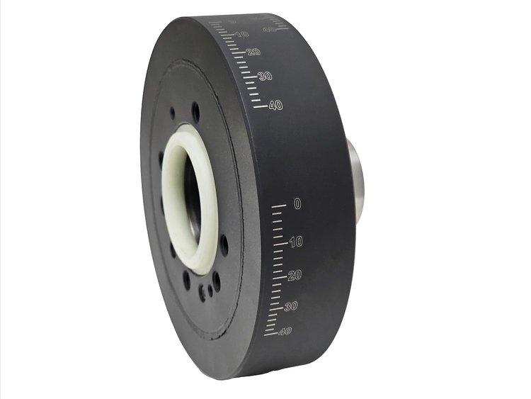 2328941 Sportsman Nodular Iron Damper Ford 221-260, 289-351W, 302B, 1963-1969 Early Model