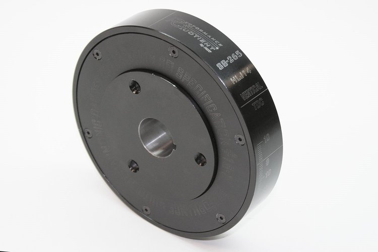 2426540 SFI-Rated Racing Steel Harmonic Damper 1955-1995 Small Block Chevy/W-Series Big Block Chevy