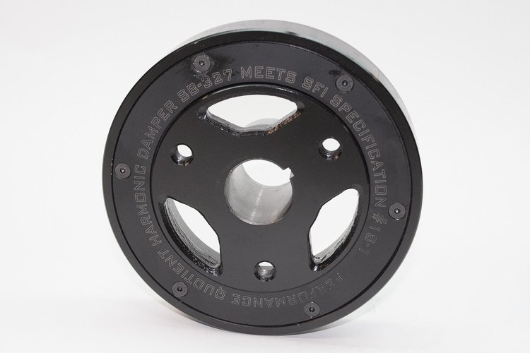 2432740 SFI-Rated Racing Steel Harmonic Damper 1955-2000 Gen I Small Block Chevy