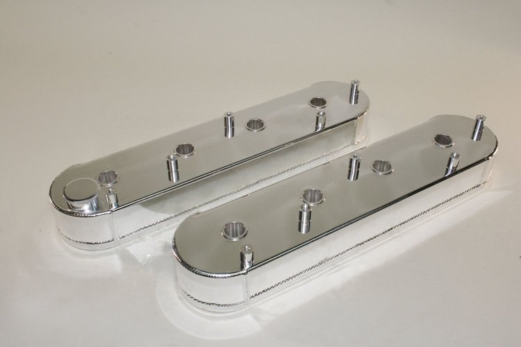 4034631 Fabricated Aluminum Valve Covers GM LS Series V8