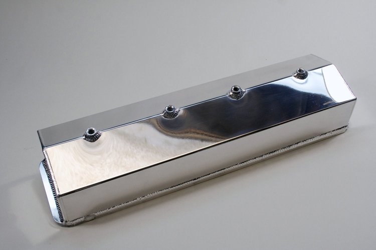 4035031 Fabricated Aluminum Valve Covers Small Block Chevy V8