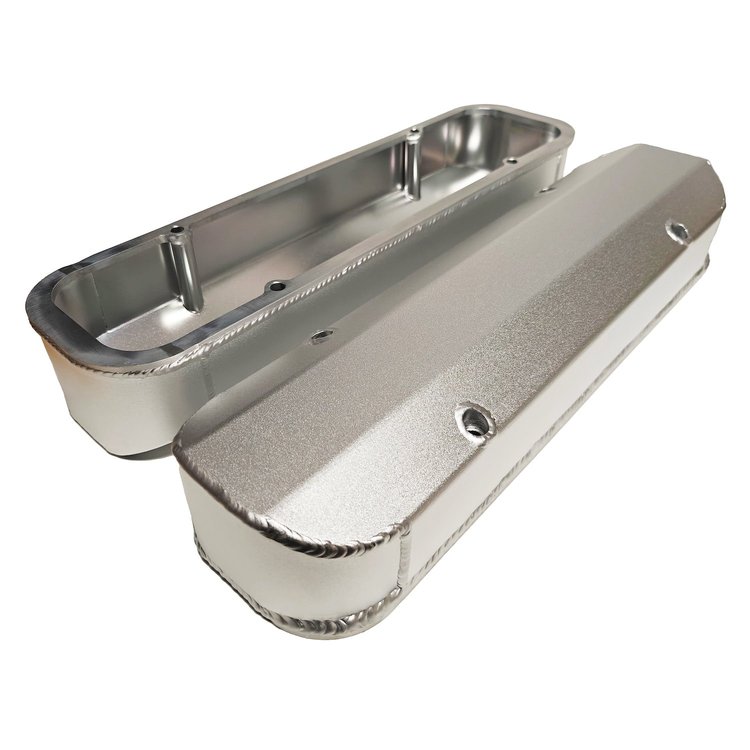 4045510 Fabricated Aluminum Valve Covers Pontiac 301-455