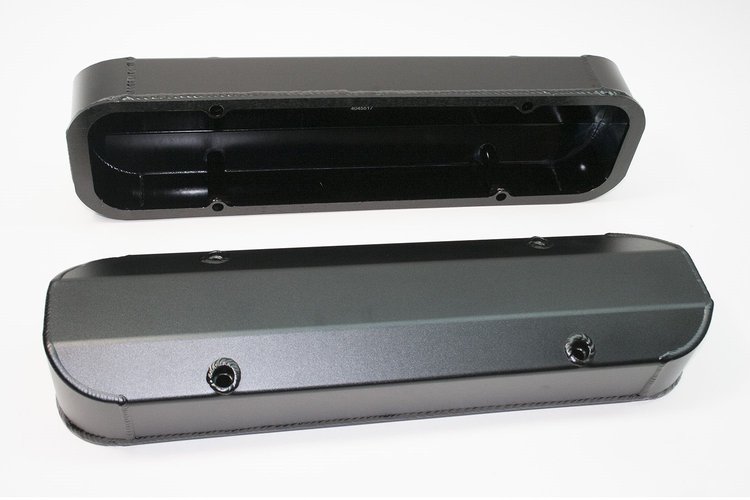Fabricated Aluminum Valve Covers Pontiac 301-455