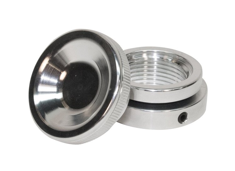 4120458 Valve Cover Oil Filler Cap with O-Ring Seals Modular Screw-In Type [Clear Anodized]