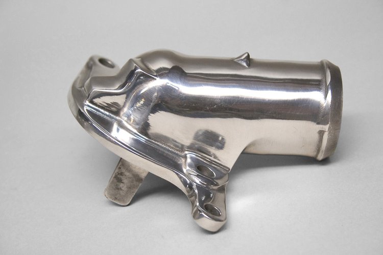 WATER NECK OUTLET GM LS Series Cast Aluminum 90 GM 5.7L 6.0L 6.2L Polished
