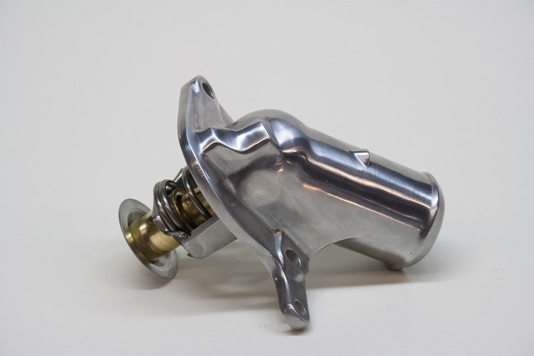 5234693 Water Neck Outlet & Thermostat, GM
