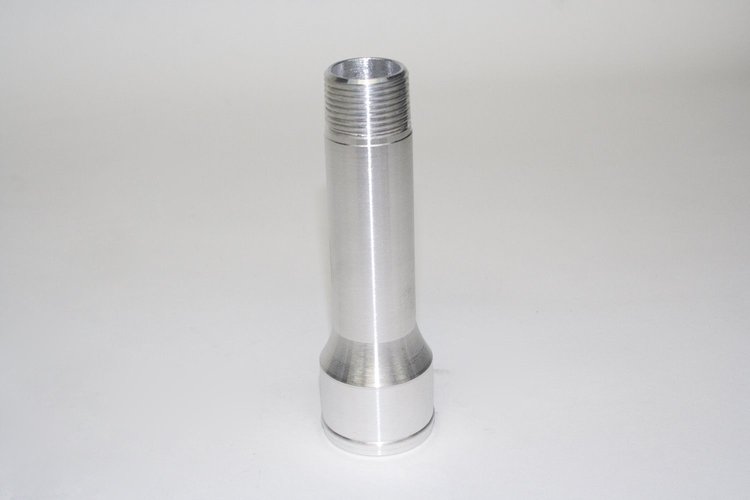 5292075 Straight Water Pump Fitting 3/4" NPT to 1.5" Hose x 5" Long