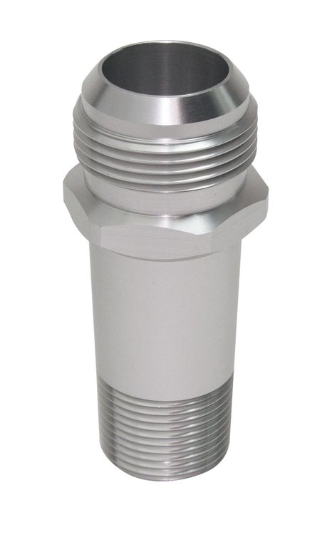 5292093 Straight Water Pump Fitting 3/4" NPT to -16 AN Male Fitting x 3.5" Long
