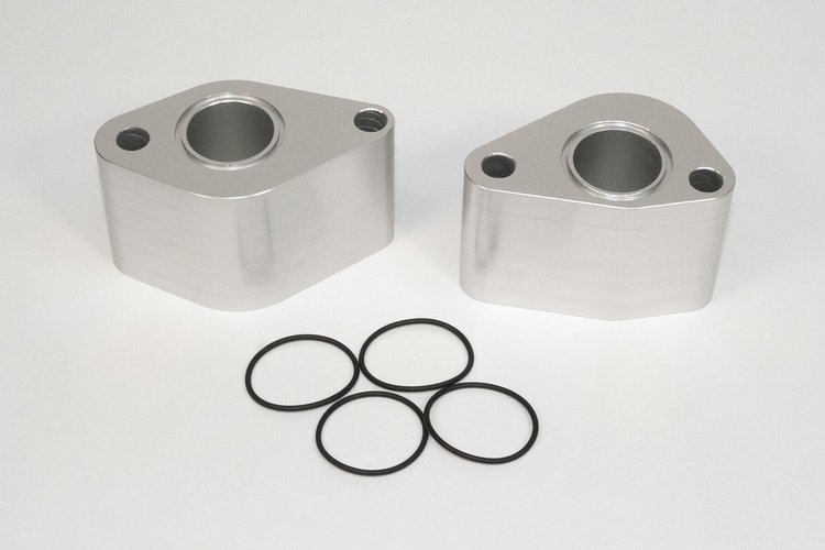 5299204 SPACER WATER PUMP FORD BB FE 2.00 Thick Satin Billet CC Set of 2