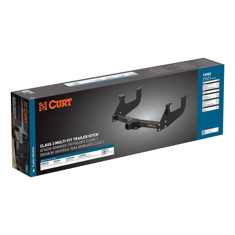 13902 Class 3 Multi-Fit Trailer Hitch with 2 in. Receiver