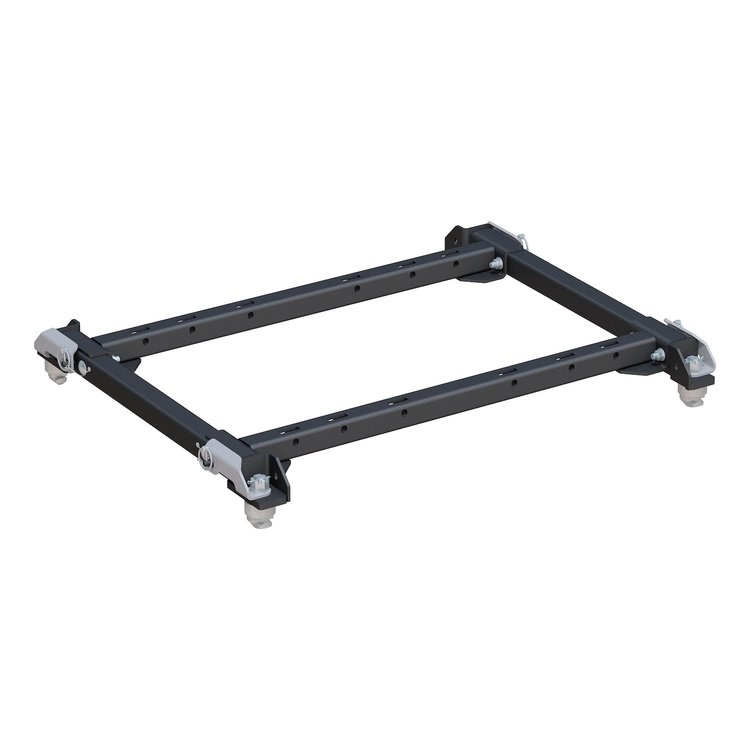 16042 Puck System 5th Wheel Adapter with Rails Fits Select Ram 2500, 3500
