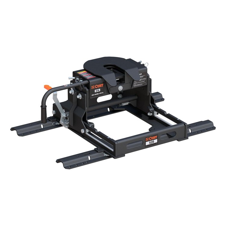 16611 E16 Sliding 5th Wheel Hitch with Rails 16,000 lbs. Capacity