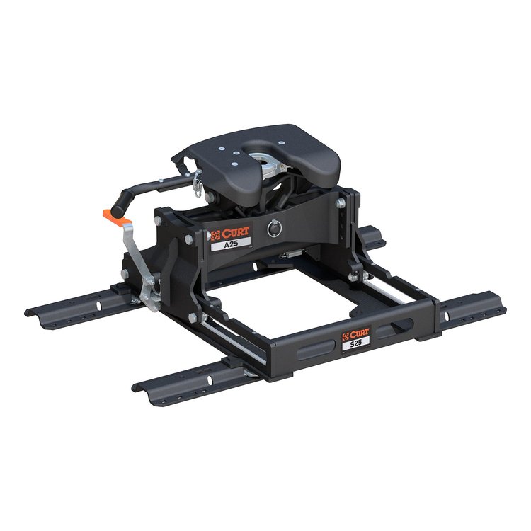 16651 A25 Sliding 5th Wheel Hitch with Rails 25,000 lbs. Capacity