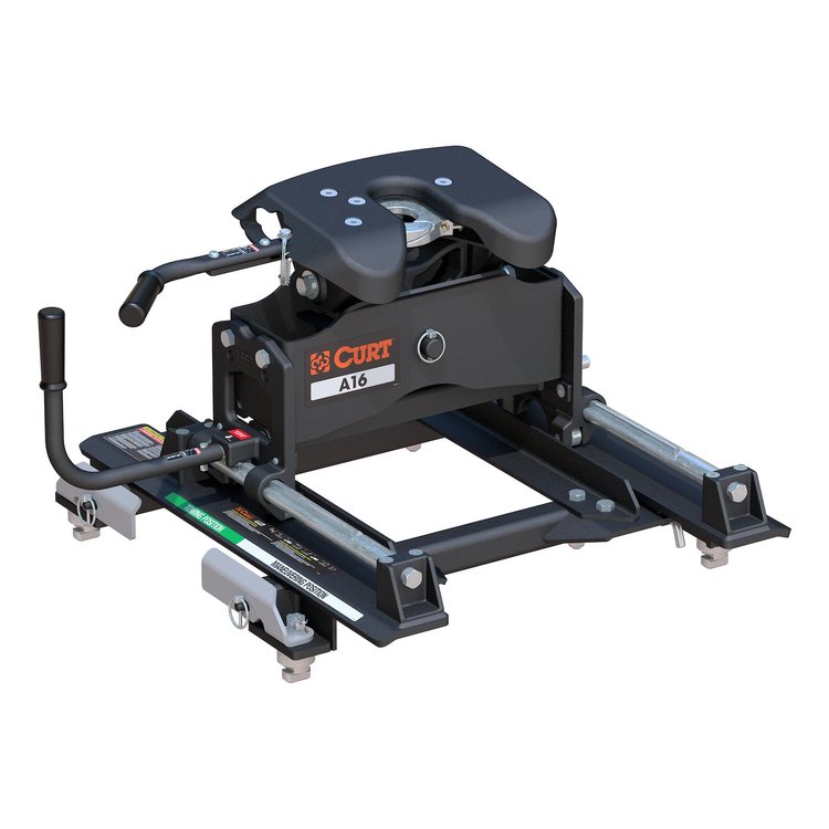 A16 Fifth Wheel Hitch w/Roller and GM Puck Adapter