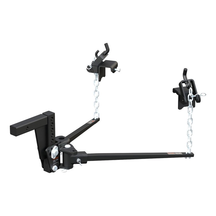 Deep Drop Trunnion Bar Weight Distribution Hitch 8,000-10,000 lbs. Gross Trailer Weight