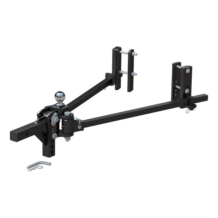 17355 TruTrack 2P Trunnion Bar Weight Distribution Hitch with 2x Sway Control
