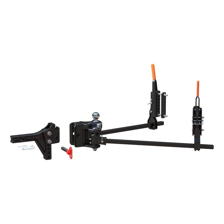 17520 TruTrack 4P Trailer-Mounted Weight Distribution Hitch 8-10K