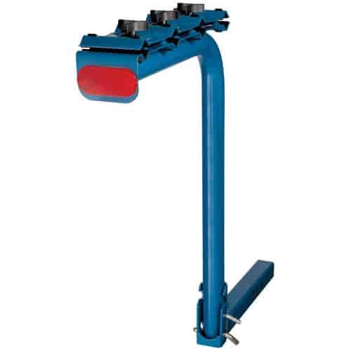 Hitch Mounted 4-Bike Rack Bright Blue