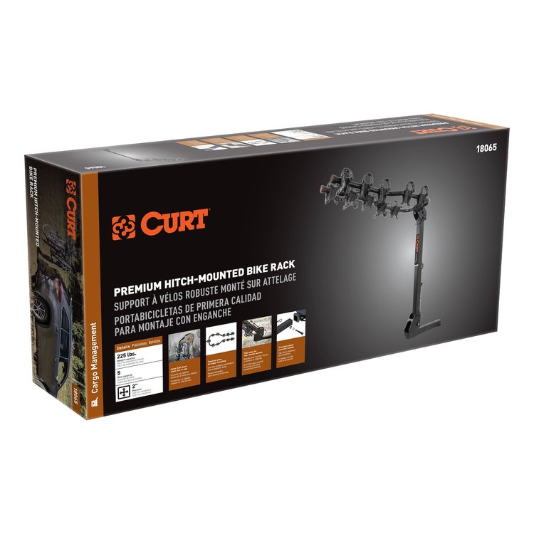 PREMIUM HITCH MOUNTED BIKE RACK 5 BIKE