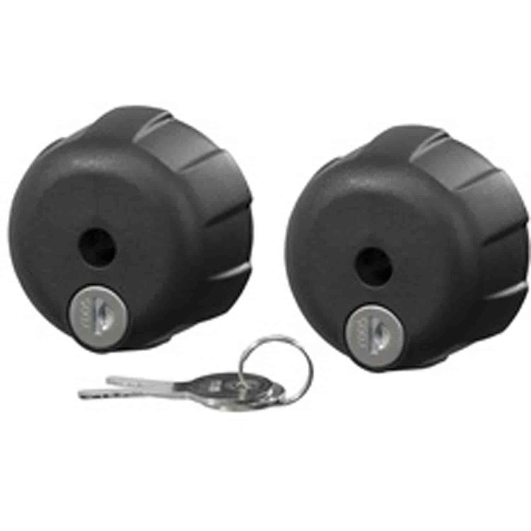 LOCKING KNOBS FOR TRAY STYLE BIKE RACKS