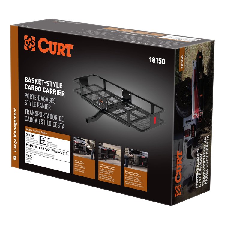 18150 60 in. x 20 in. Basket-Style Cargo Carrier [Fixed]