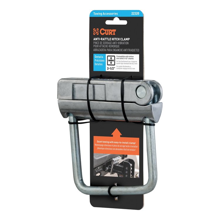 Anti-Rattle Hitch Clamp for 2.500 in. Receiver