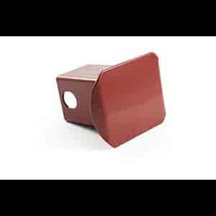 Hitch Receiver Tube Cover Dark Red