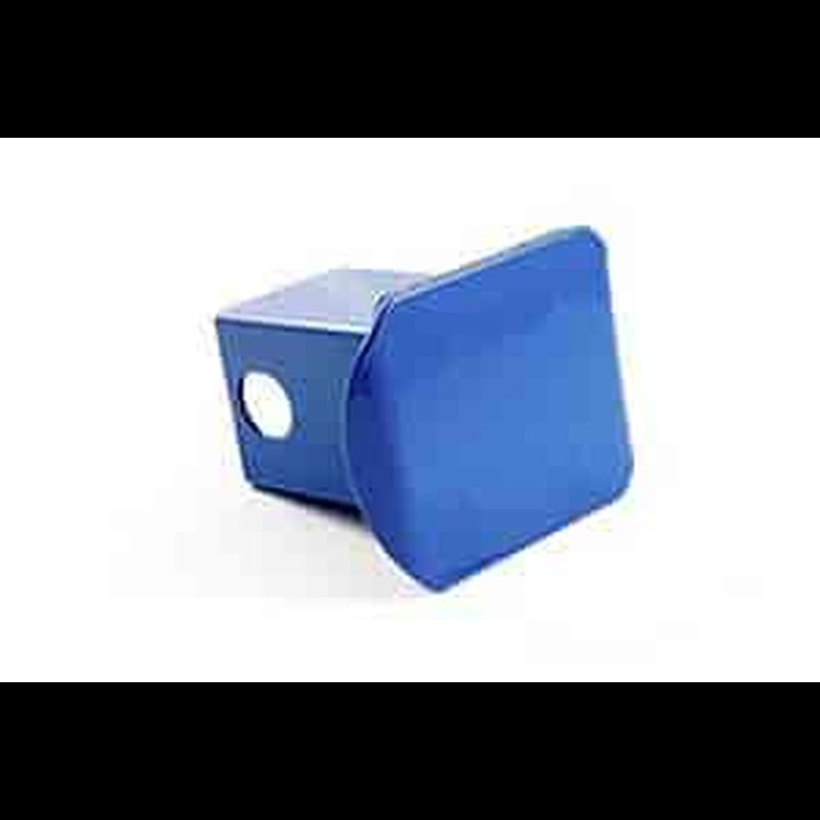 Hitch Receiver Tube Cover Bright Blue