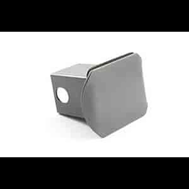 Hitch Receiver Tube Cover Charcoal Gray