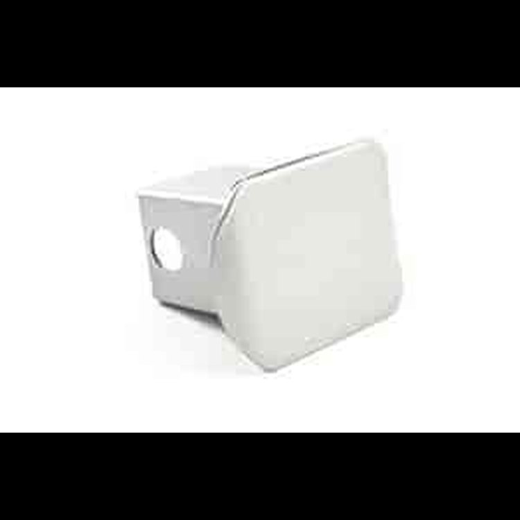 Hitch Receiver Tube Cover Light Pewter