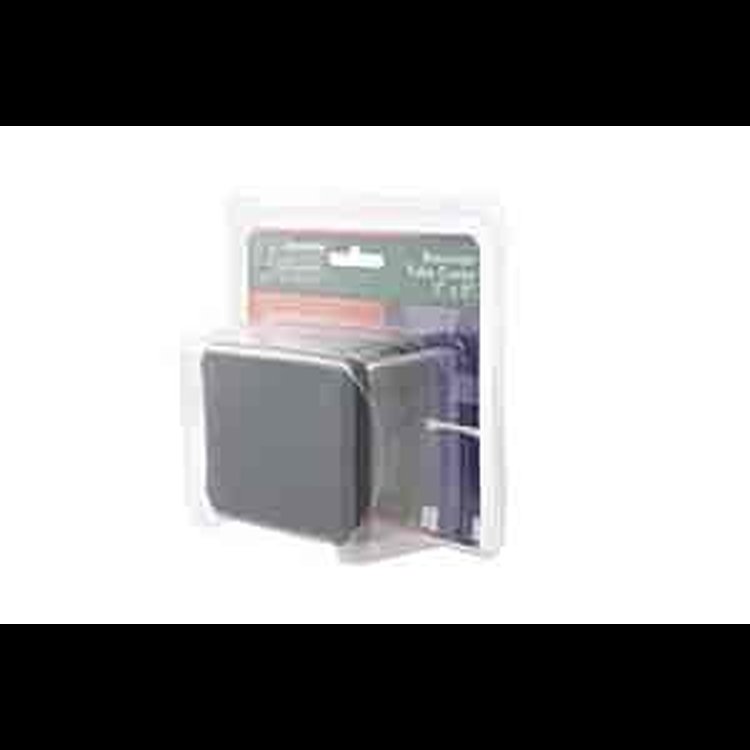 Hitch Receiver Tube Cover Charcoal Gray