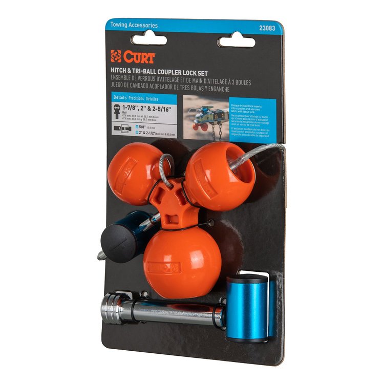 23083 Hitch/Tri-Ball Coupler Lock Set