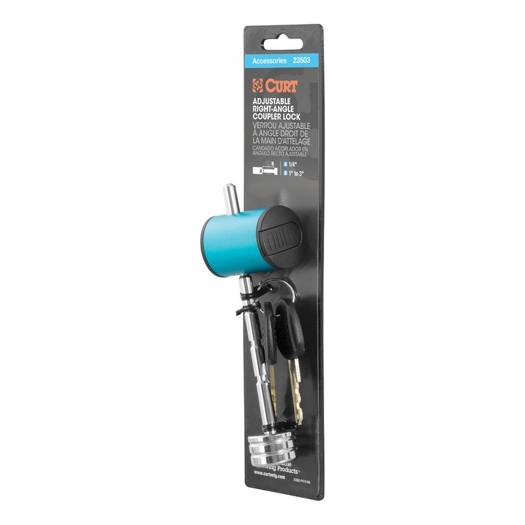 23503 Coupler Lock 1/4 in. Pin 1 in. to 3 in. Latch