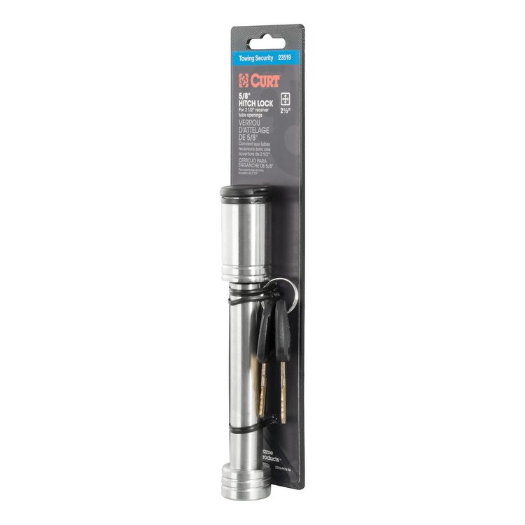 LOCK STAINLESS STEEEL 5/8 DOGBONE FOR 2 1/2 RECEIVER