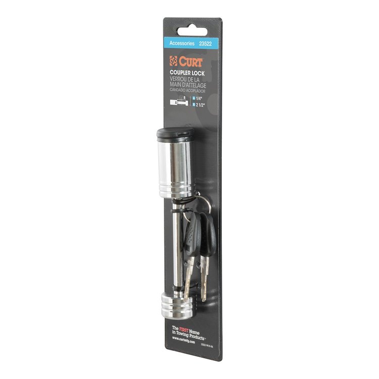 LOCK CHROME 2 1/2 SPAN COUPLER