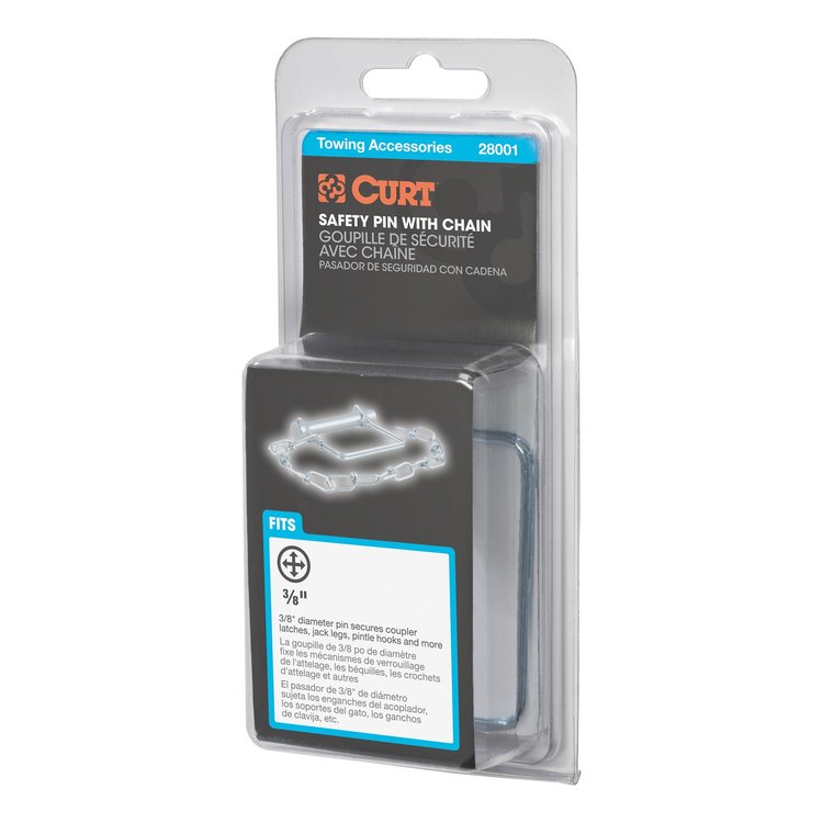 Coupler Safety Pin 3/8"