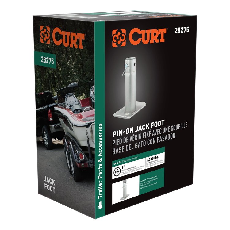 Jack Foot Fits 2 in. Tube