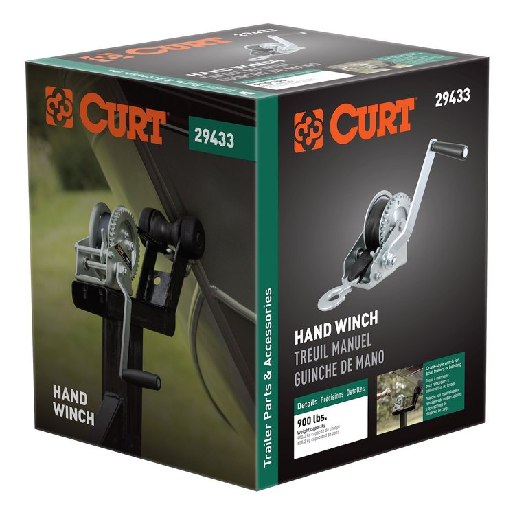 HAND WINCH 900 LB CAPACITY WITH 15 STRAP