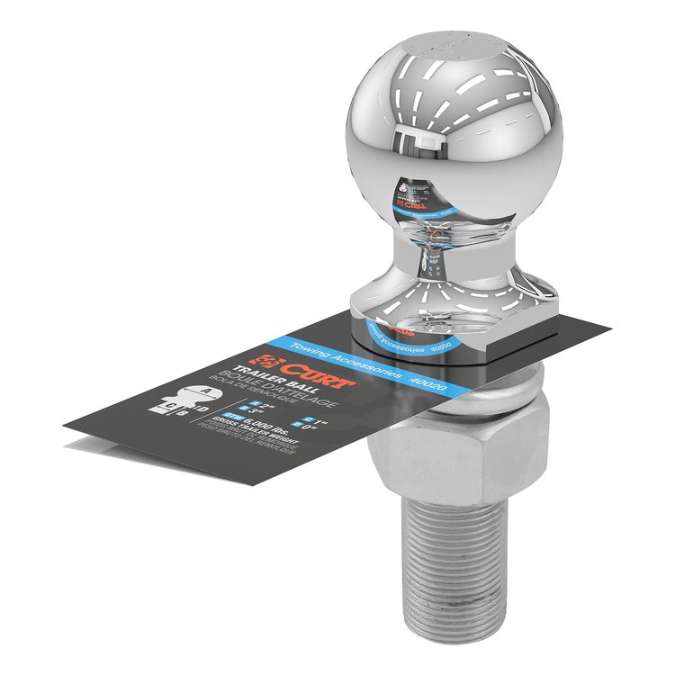 Trailer Hitch Ball Gross Load 6000lbs