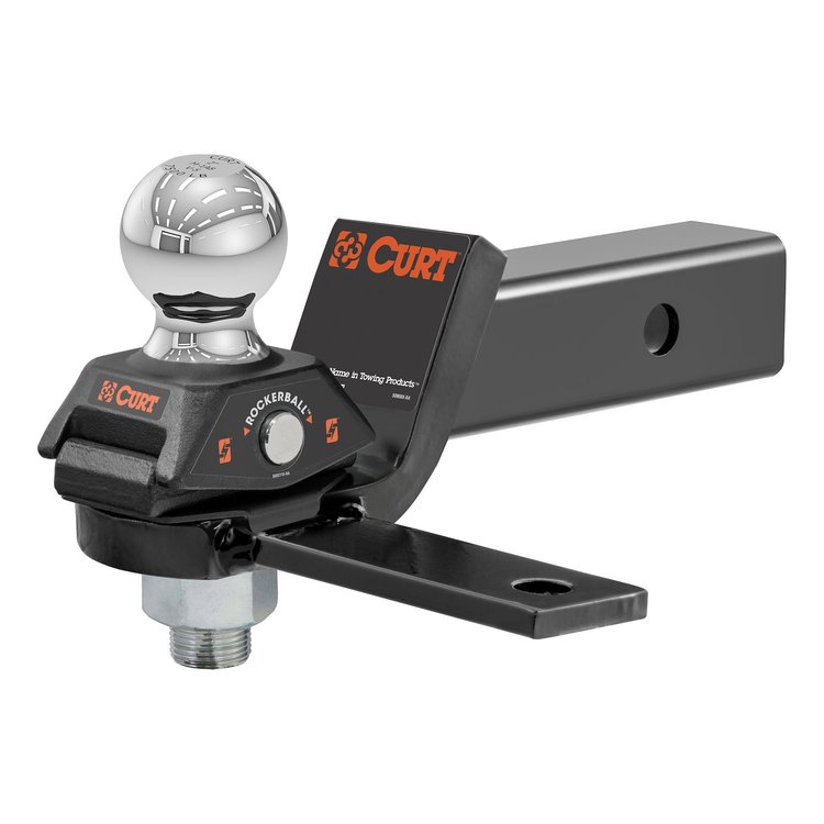 45149 RockerBall Cushion Hitch with Sway Tab