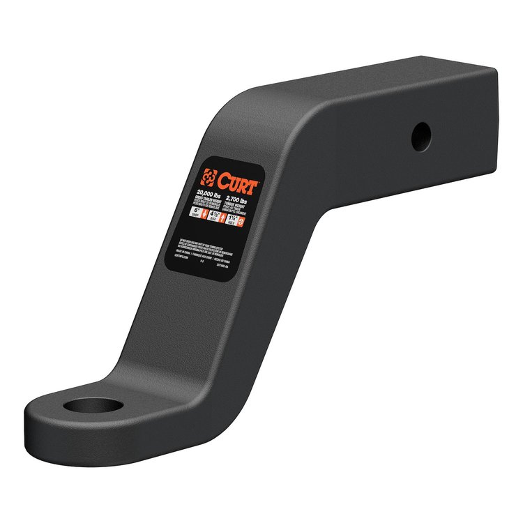 Commercial Duty Forged Ball Mount with 6 in. Drop