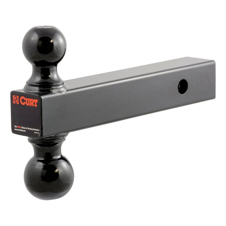 Double Ball Mount 2" Hitch Ball - 7,500lbs GTW/750lbs TW