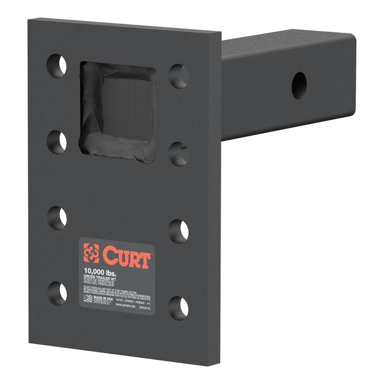 Adjustable Pintle Mount 10000lbs Gross Trailer Weight